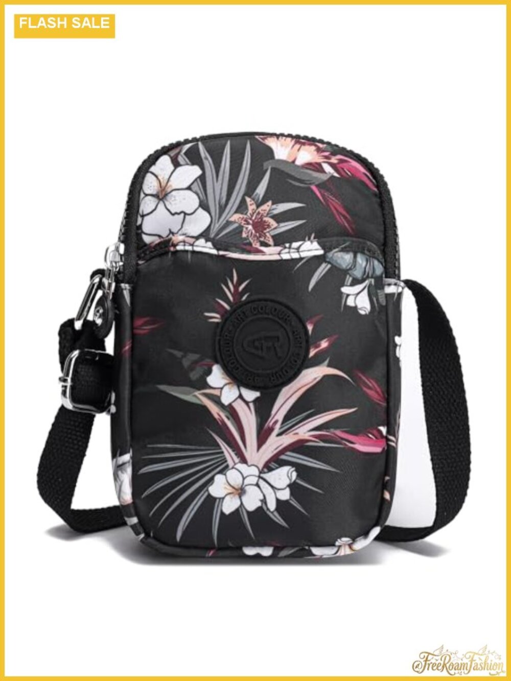 Stadium Approved Crossbody Bag Nylon Mini Purse Adjustable Strap